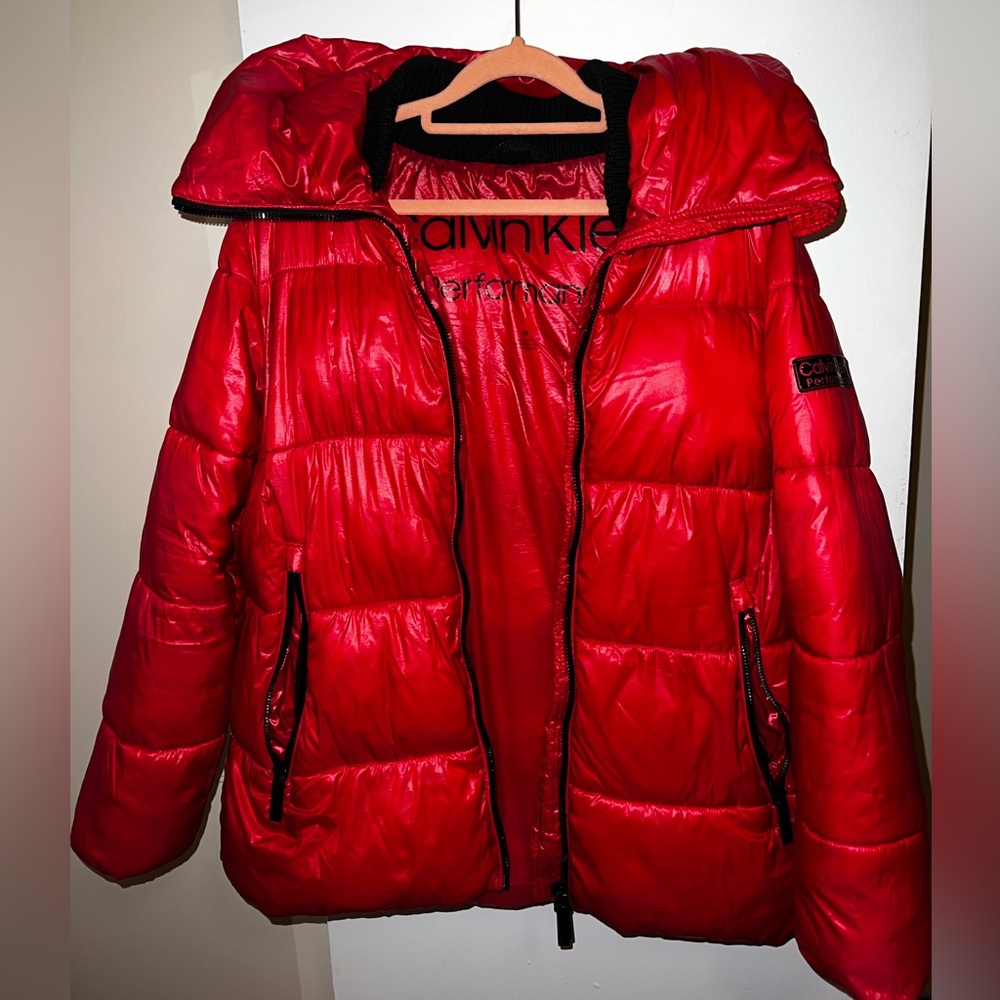 Sexy Calvin Klein Puffer